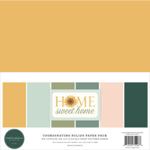 Echo Park - Home Sweet Home - Solids Kit