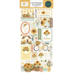 Echo Park - Home Sweet Home - Chipboard - Accents