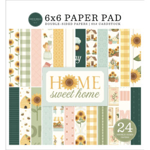 Echo Park - Home Sweet Home - Paper Pad (6" x 6")
