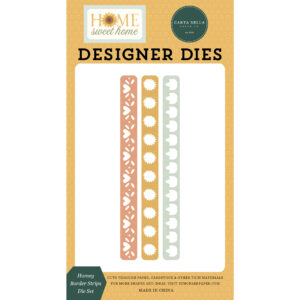 Echo Park - Home Sweet Home - Die Set - Small - Homey Border Strips