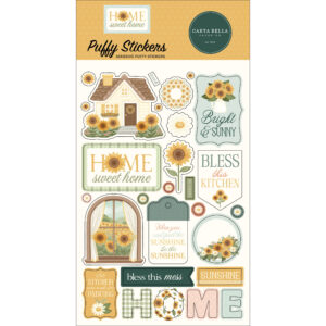 Echo Park - Home Sweet Home - Puffy Stickers