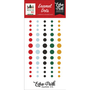 Echo Park - Mouse and Me Christmas - Enamel Dots