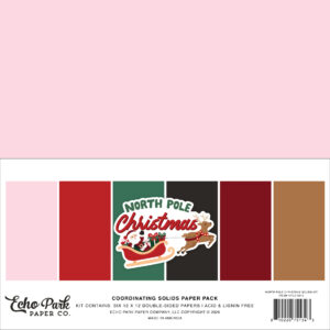 Echo Park - North Pole Christmas - Solids Kit