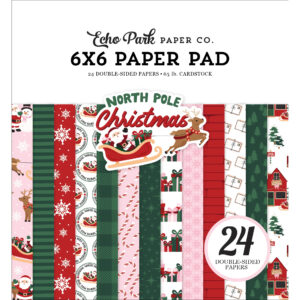 Echo Park - North Pole Christmas - Paper Pad (6" x 6")