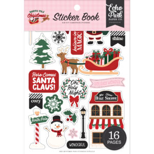 Echo Park - North Pole Christmas - Sticker Book