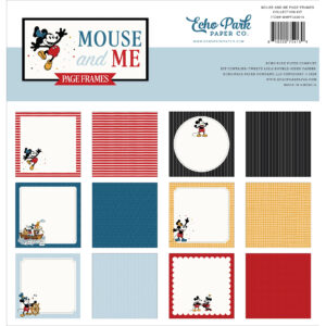 Echo Park - Mouse and Me Page Frames - Collection Kit