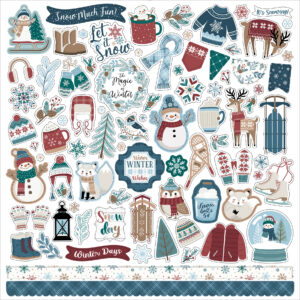 Echo Park - Wonderful Winter Days - Element Sticker