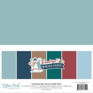 Echo Park - Wonderful Winter Days - Solids Kit