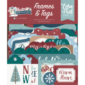 Echo Park - Wonderful Winter Days - Frames & Tags