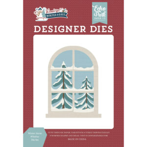 Echo Park - Wonderful Winter Days - Die Set - Large - Winter Scene Window
