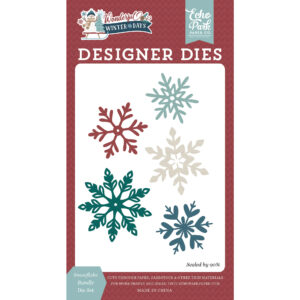 Echo Park - Wonderful Winter Days - Die Set - Small - Snowflake Bundle