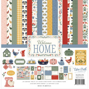 Echo Park - Welcome Home - Collection (Kits, Paper, Stamps, Stickers)