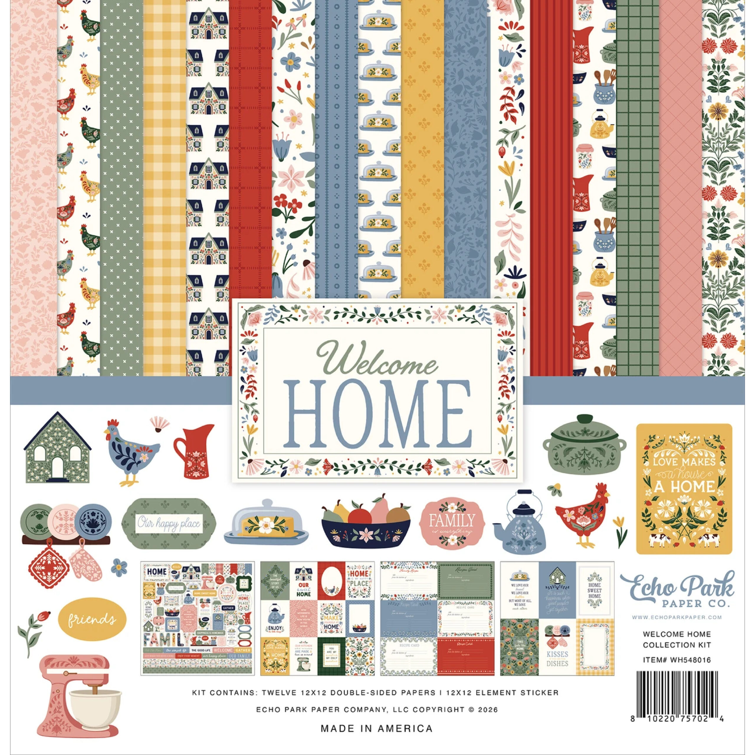 Echo Park - Welcome Home - Collection Kit