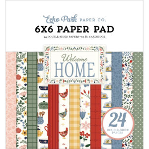 Echo Park - Welcome Home - Paper Pad (6" x 6")