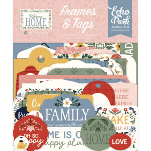 Echo Park - Welcome Home - Frames & Tags