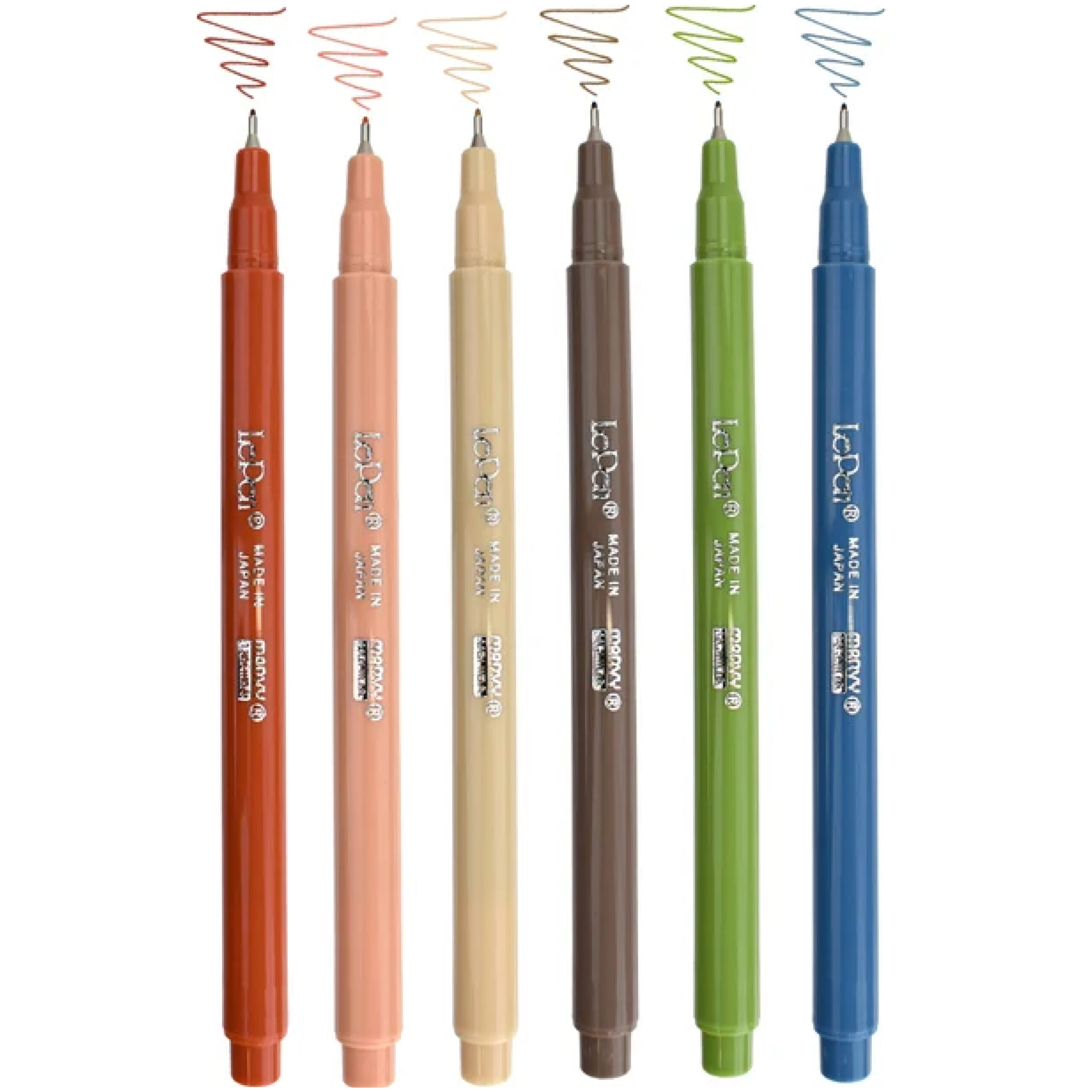 Marvy - LePen - Earth Tone Set (6 Pieces) - Image 2