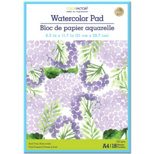MultiCraft - ColorFactory - Watercolor Pad (8.3" x 11.7")