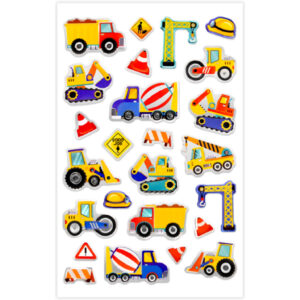 MultiCraft - Forever in Time - Foil Fun Stickers - Mighty Machines