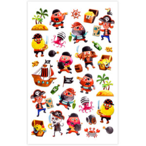 MultiCraft - Forever in Time - Foil Fun Stickers - A Pirate's Life