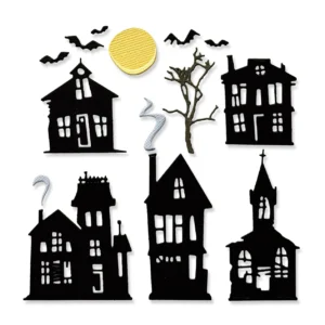 Sizzix - Tim Holtz - Thinlits - Vault Ghost Town (11 Pieces)