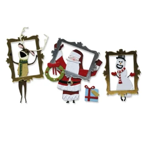 Sizzix - Tim Holtz - Thinlits - Vault Papercut Christmas (26 Pieces)